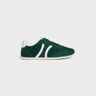 Zapatillas bajas con cordones CELINE Jogger con el motivo Triomphe en piel de becerro de gamuza y piel de becerro