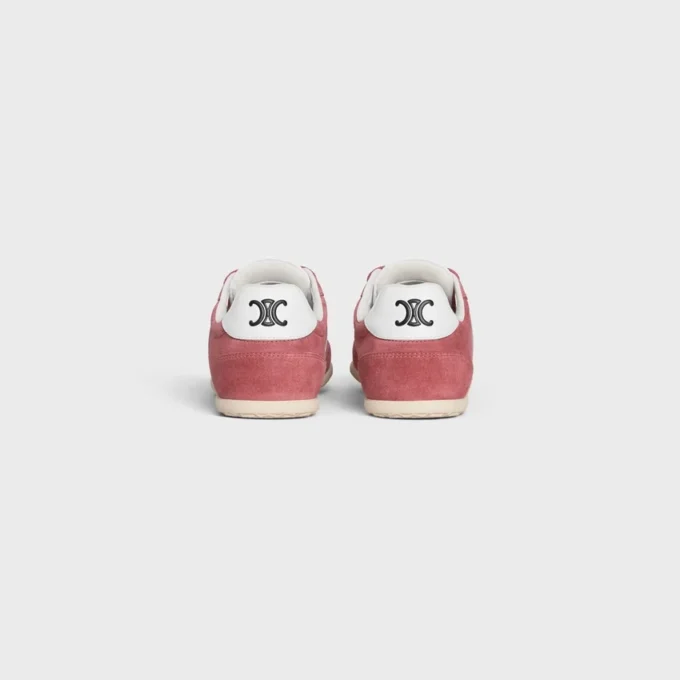Zapatillas bajas con cordones CELINE Jogger con el motivo Triomphe en piel de becerro de gamuza y piel de becerro Zapatillas bajas con cordones CELINE Jogger con el motivo Triomphe en piel de becerro de gamuza y piel de becerro