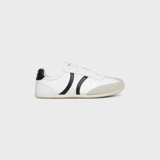 Zapatillas bajas con cordones CELINE Jogger en piel de becerro y ante