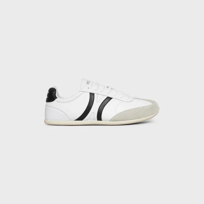 Zapatillas bajas con cordones CELINE Jogger en piel de becerro y ante Zapatillas bajas con cordones CELINE Jogger en piel de becerro y ante