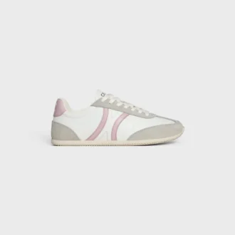 Zapatillas bajas con cordones CELINE Jogger en piel de becerro y ante
