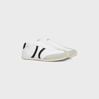 Zapatillas bajas con cordones CELINE Jogger en piel de becerro y ante