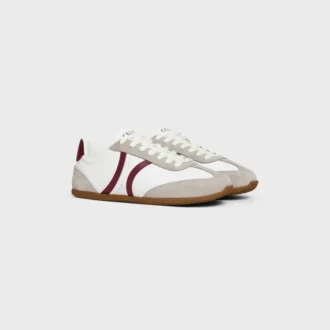 Zapatillas bajas con cordones CELINE Jogger en piel de becerro y ante