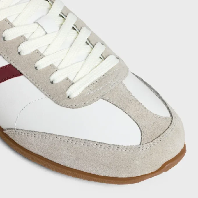 Zapatillas bajas con cordones CELINE Jogger en piel de becerro y ante Zapatillas bajas con cordones CELINE Jogger en piel de becerro y ante