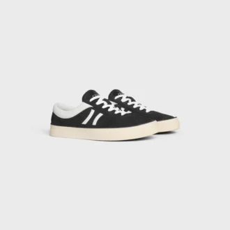Zapatillas bajas con cordones CELINE Sunset en piel de becerro y ante