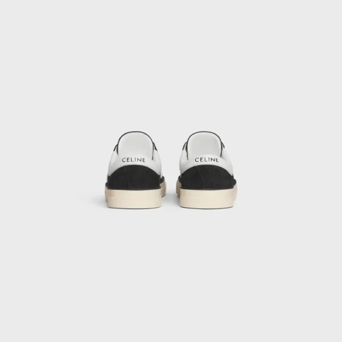 Zapatillas bajas con cordones CELINE Sunset en piel de becerro y ante Zapatillas bajas con cordones CELINE Sunset en piel de becerro y ante