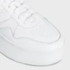Zapatillas Block con suela de cuña en piel de becerro Zapatillas Block con suela de cuña en piel de becerro