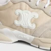 Zapatillas CELINE Runner Cr-04 de nailon, malla, piel de becerro y ante