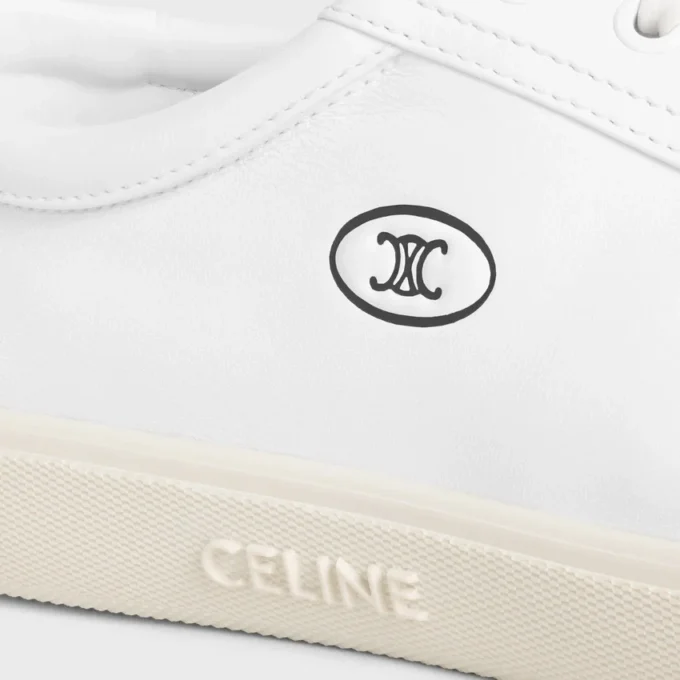 Zapatillas con cordones CELINE Lou Low con Triomphe en piel de cordero Zapatillas con cordones CELINE Lou Low con Triomphe en piel de cordero