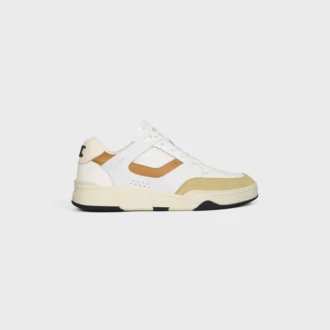 Zapatillas deportivas Ct-09 en piel de becerro, piel de becerro gamuzada y malla