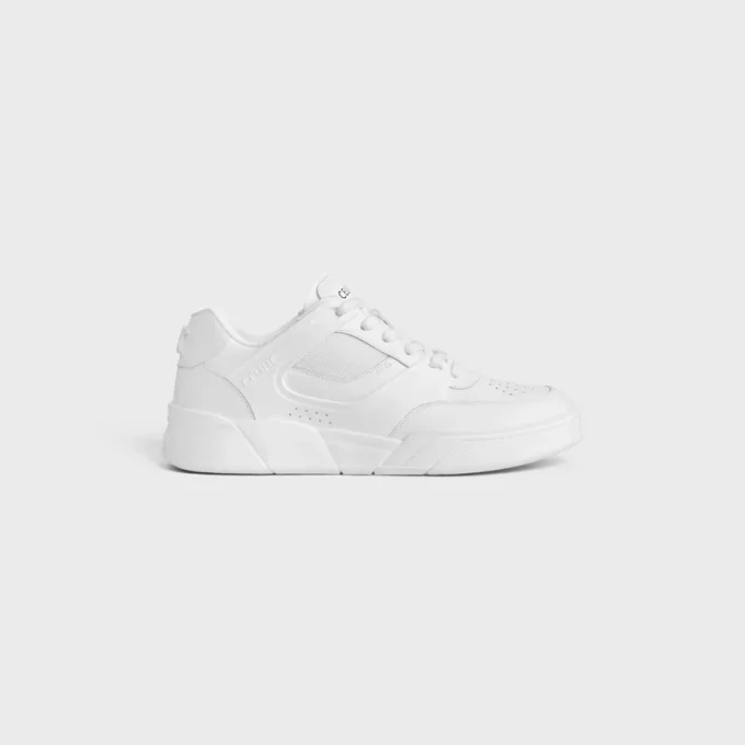 Zapatillas deportivas Ct-09 en piel de becerro y malla Zapatillas deportivas Ct-09 en piel de becerro y malla