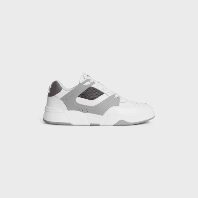 Zapatillas deportivas Ct-09 en piel de becerro y malla Zapatillas deportivas Ct-09 en piel de becerro y malla