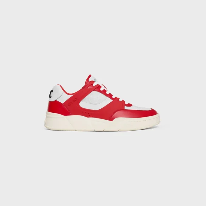 Zapatillas deportivas Ct-09 en piel de becerro y malla Zapatillas deportivas Ct-09 en piel de becerro y malla