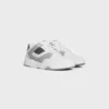 Zapatillas deportivas Ct-09 en piel de becerro y malla Zapatillas deportivas Ct-09 en piel de becerro y malla