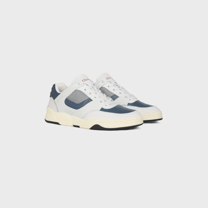 Zapatillas deportivas Ct-09 en piel de becerro y malla Zapatillas deportivas Ct-09 en piel de becerro y malla