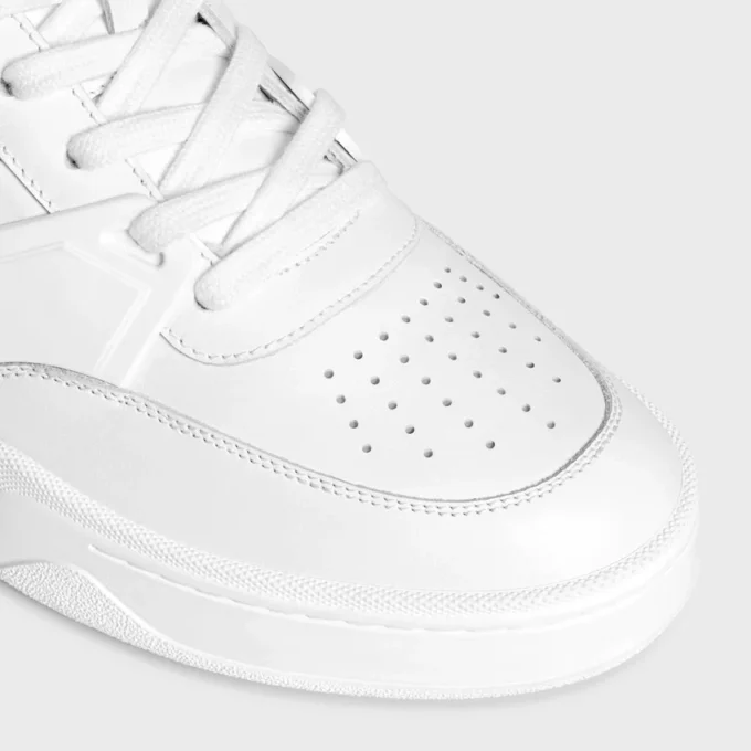 Zapatillas deportivas Ct-09 en piel de becerro y malla Zapatillas deportivas Ct-09 en piel de becerro y malla