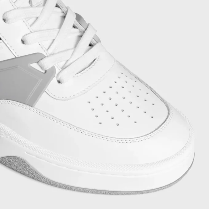 Zapatillas deportivas Ct-09 en piel de becerro y malla Zapatillas deportivas Ct-09 en piel de becerro y malla