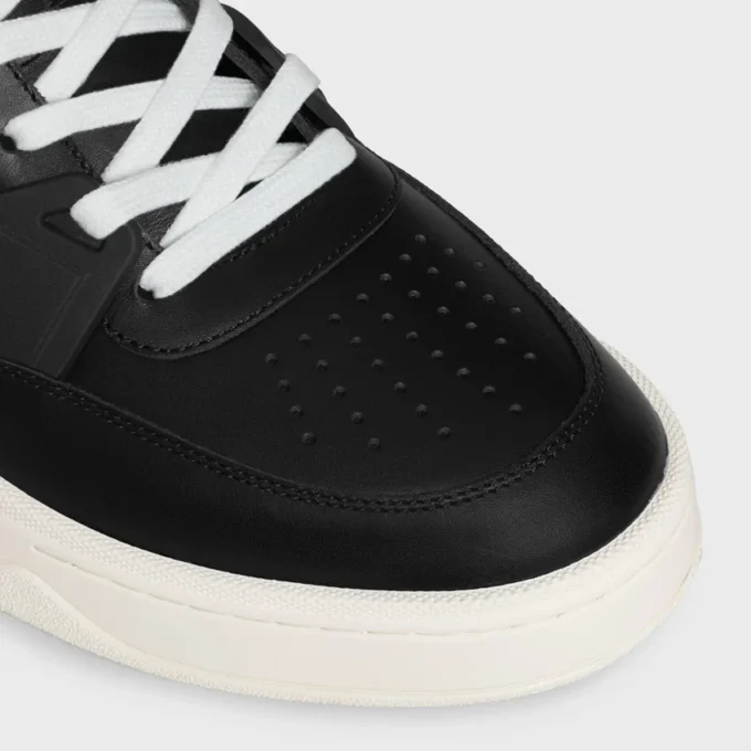 Zapatillas deportivas Ct-09 en piel de becerro y malla Zapatillas deportivas Ct-09 en piel de becerro y malla
