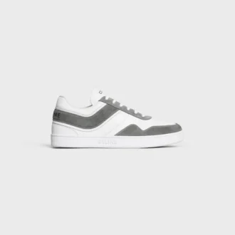 Zapatillas deportivas de ante de becerro y piel de becerro