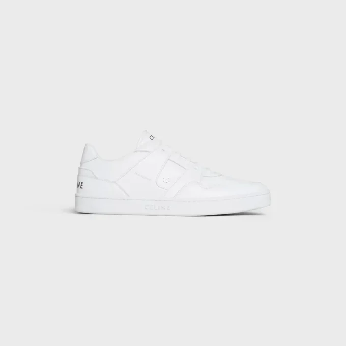 Zapatillas deportivas de cordones bajas CELINE CT-04 en piel de becerro Zapatillas deportivas de cordones bajas CELINE CT-04 en piel de becerro