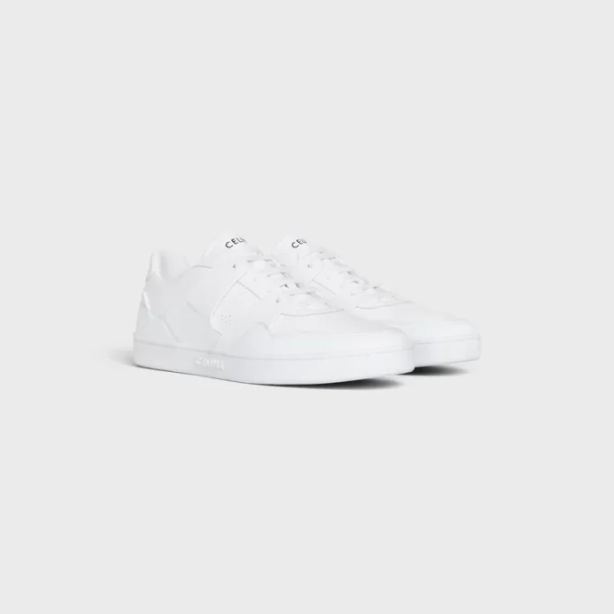 Zapatillas deportivas de cordones bajas CELINE CT-04 en piel de becerro Zapatillas deportivas de cordones bajas CELINE CT-04 en piel de becerro