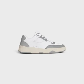 Zapatillas deportivas de cordones bajas CELINE Trainer Ct-09 en piel de becerro y malla
