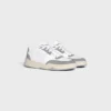 Zapatillas deportivas de cordones bajas CELINE Trainer Ct-09 en piel de becerro y malla Zapatillas deportivas de cordones bajas CELINE Trainer Ct-09 en piel de becerro y malla