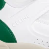 Zapatillas deportivas de cordones bajas CELINE Trainer Ct-09 en piel de becerro y malla Zapatillas deportivas de cordones bajas CELINE Trainer Ct-09 en piel de becerro y malla