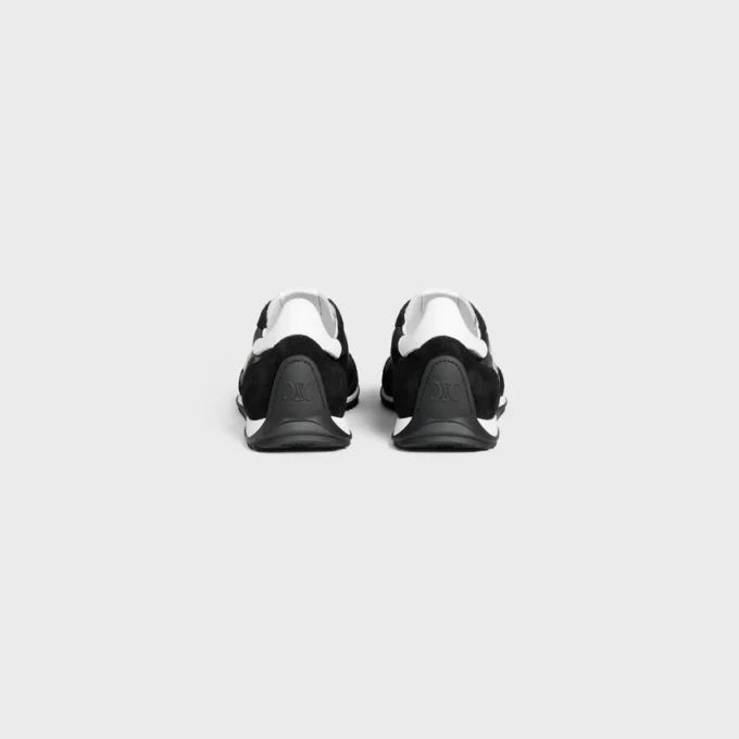 Zapatillas Racer de nailon, ante de becerro y piel de becerro Zapatillas Racer de nailon, ante de becerro y piel de becerro