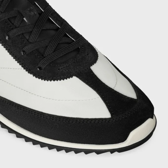 Zapatillas Racer de nailon, ante de becerro y piel de becerro Zapatillas Racer de nailon, ante de becerro y piel de becerro