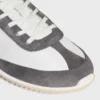 Zapatillas Racer de nailon, ante de becerro y piel de becerro Zapatillas Racer de nailon, ante de becerro y piel de becerro