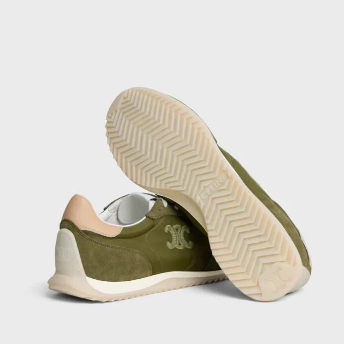 Zapatillas Racer de nailon, ante de becerro y piel de becerro Zapatillas Racer de nailon, ante de becerro y piel de becerro